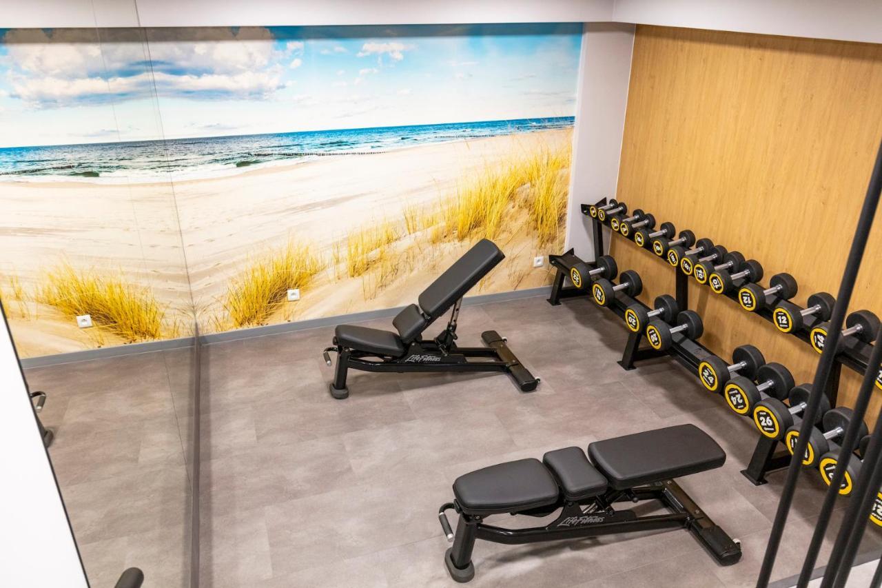 Apartament 7M Z Basenem W Jednym Budynku Klifowa Rewal Bon Turystyczny !!! Free Private Parking 外观 照片